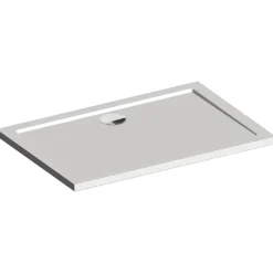 Sealskin Douchebak Fusion Rechthoek Inbouw 120x80x4 cm Wit