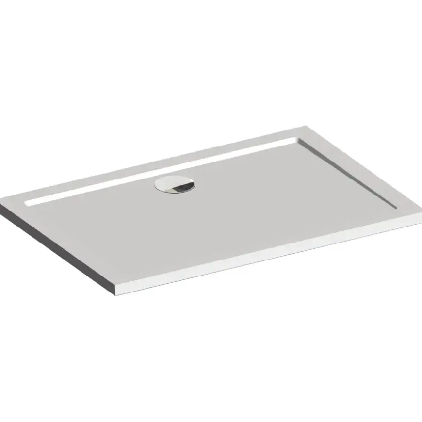 Sealskin Douchebak Fusion Rechthoek Inbouw 120x80x4 cm Wit