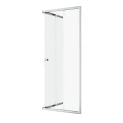 Sealskin douchecabine hoekinstap met schuifdeuren Hooked chroom 90 x 90 x 200 cm