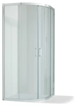 Sealskin Douchecabine met Schuifdeur Compact Kwartrond 195x90 cm Chroom