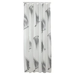 Sealskin douchegordijn birds 180x200cm zwart/wit