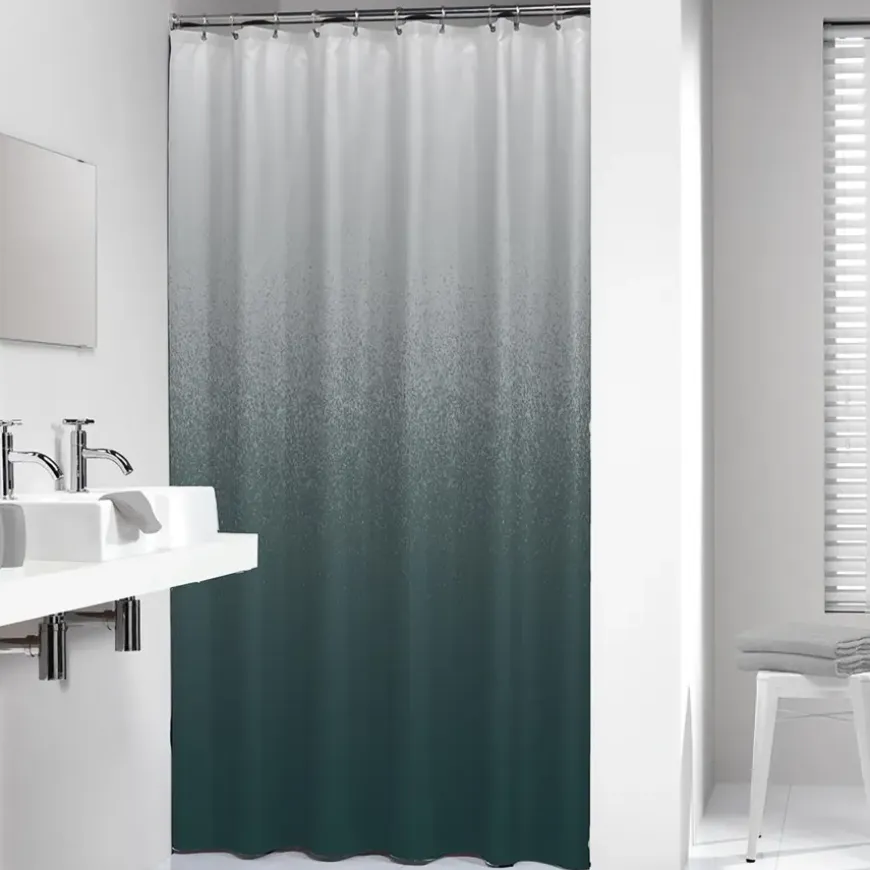 Sealskin douchegordijn blend 180x200cm groen /wit