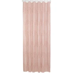 Sealskin douchegordijn brave 180x200cm donker roze/wit