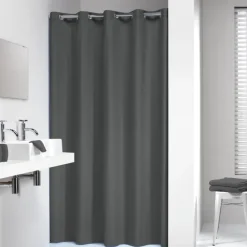Sealskin douchegordijn Coloris grijs 180 x 200 cm