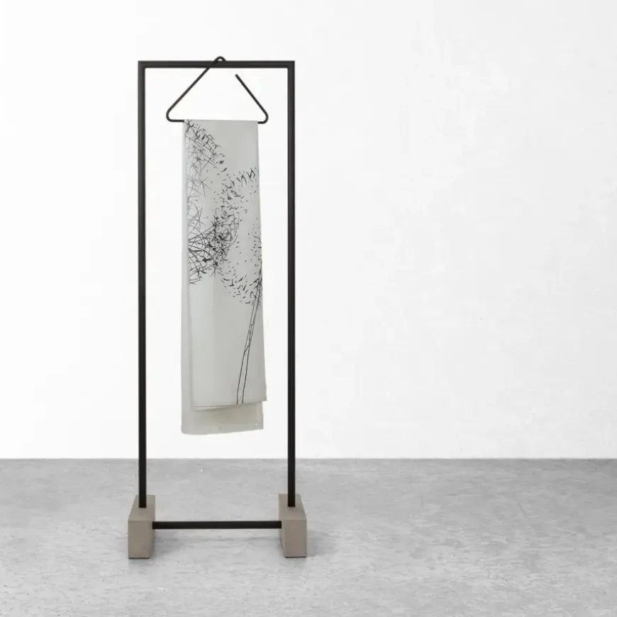 Sealskin douchegordijn flow 180x200cm zwart/wit