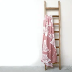 Sealskin douchegordijn mare 180x200cm donker roze/wit