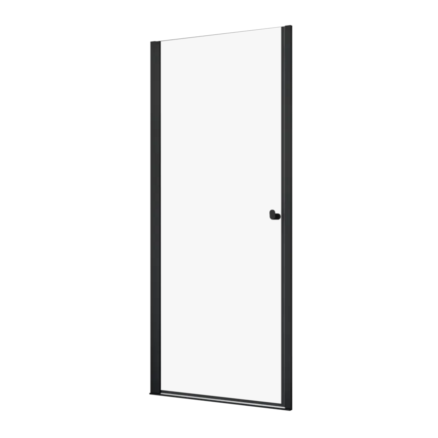 Sealskin draaideur in nis Hooked zwart 90 x 200 cm