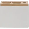 Sealskin Grace tandenborstelhouder steen bamboe wit