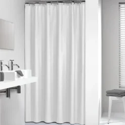 Sealskin Granada douchegordijn wit 180 x 200 cm