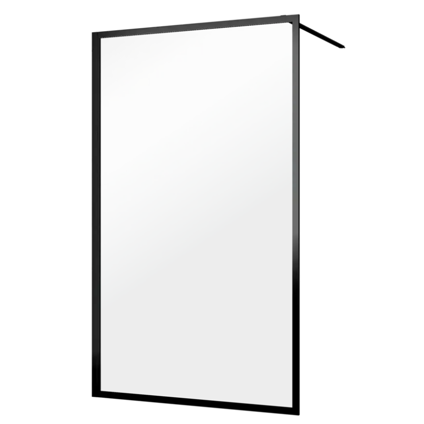 Sealskin inloopdouche Contour zilver hoogglans 138 x 200 cm