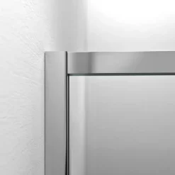 Sealskin inloopdouche Contour zilver hoogglans 138 x 200 cm