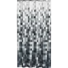 Sealskin Pixel douchegordijn zwart 180 x 200 cm