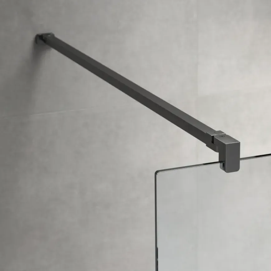 Sealskin Pure Inloopdouche Type A3 120X200 Cm gunmetal grijs