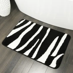 Sealskin Safari badmat zwart 60 x 90 cm