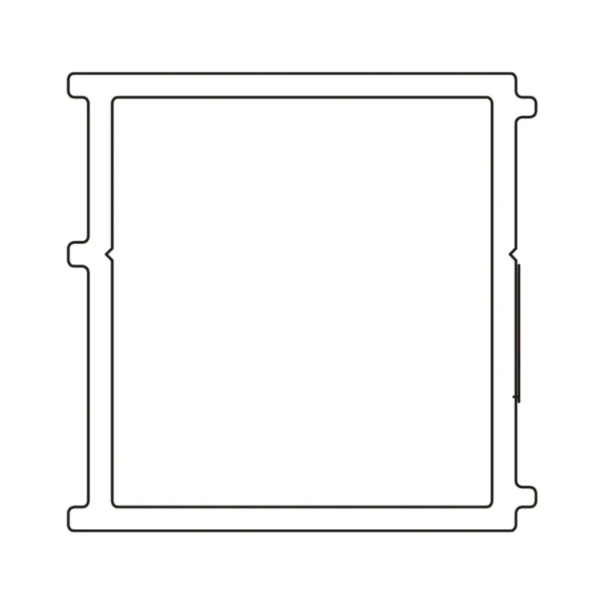 Sealskin Seev Verbredingsprofiel 2,25 cm x 195 cm Zilver Hoogglans