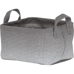 Sealskin Speckles mandje textiel grijs