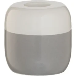 Sealskin Sphere kaarsenhouder porselein lichtgrijs