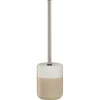 Sealskin Sphere toiletborstelgarnituur porselein zand