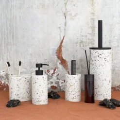 Sealskin Toiletborstelhouder Blend Terrazo vrijstaand
