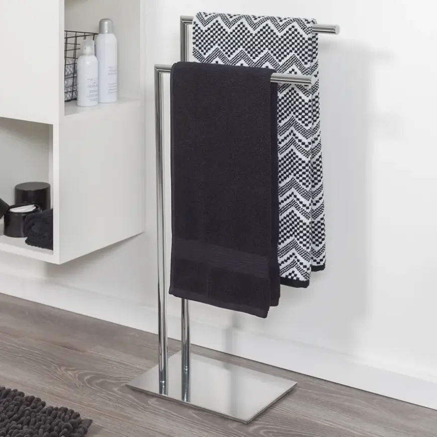 Sealskin Tube handdoekrek vrijstaand metaal chroom