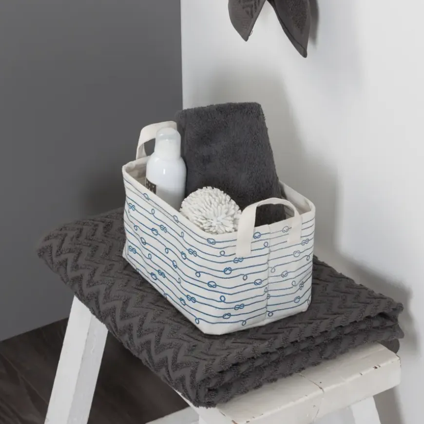 Sealskin Vierkant Mandje Rope Ecru
