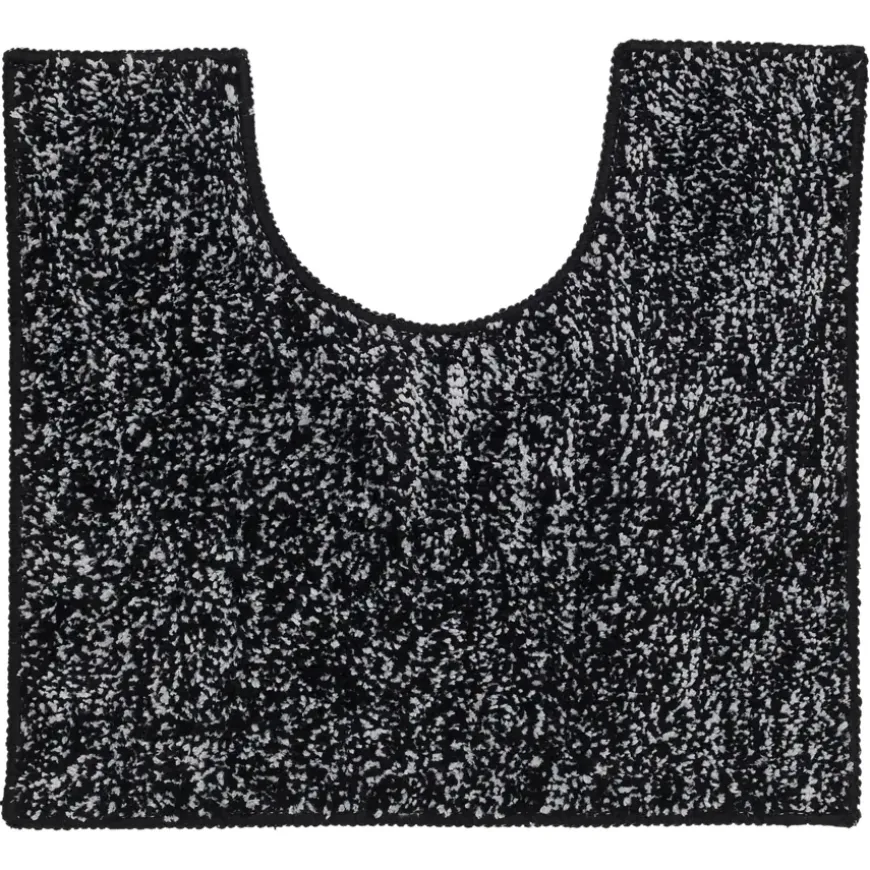 Sealskin WC mat Speckles Zwart 50x45 cm