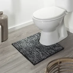 Sealskin WC mat Speckles Zwart 50x45 cm
