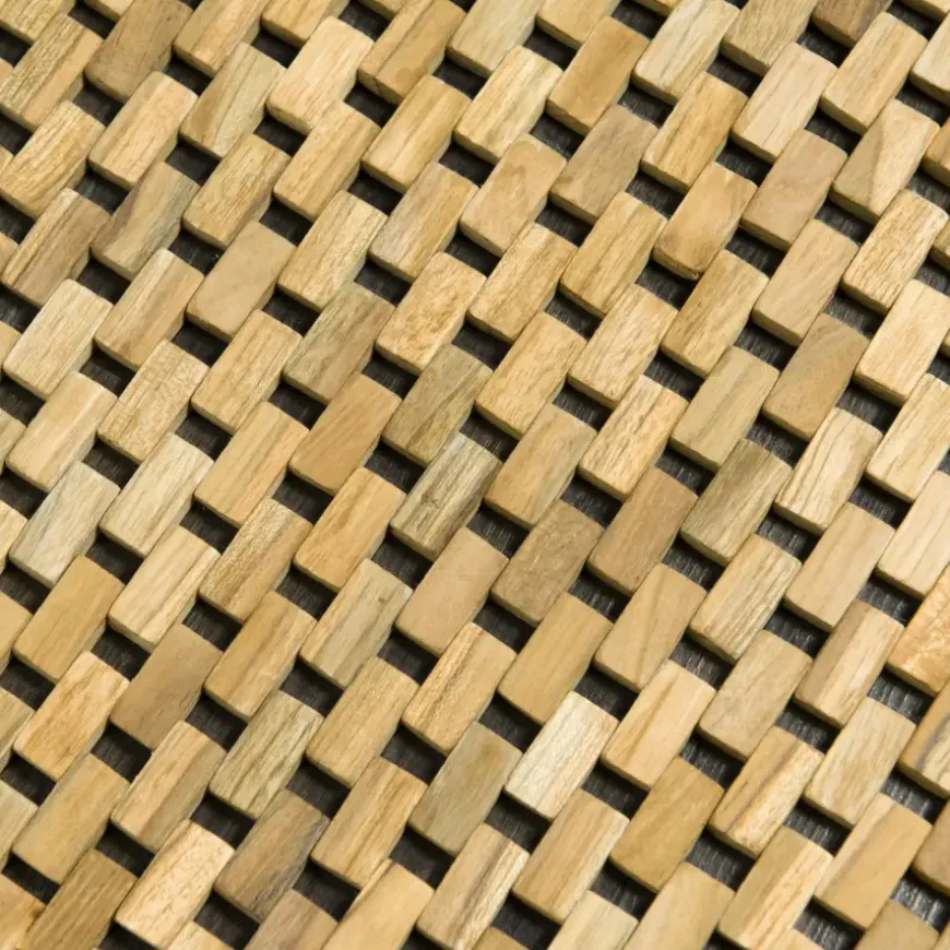 Sealskin Woodblock wc mat Teak 60 x 60 cm