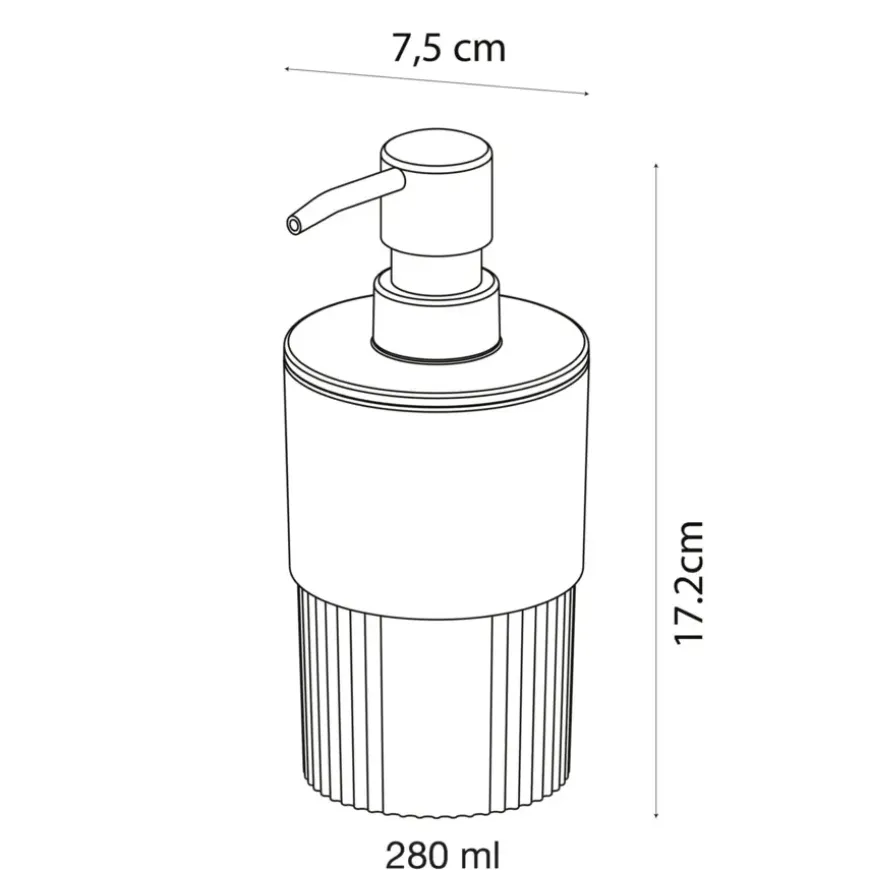 Sealskin Zeepdispenser Brave donker groen 380 ml vrijstaand