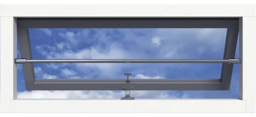 SecuBar barrièrestang Twist RVS SKG 2-sterren 99 cm