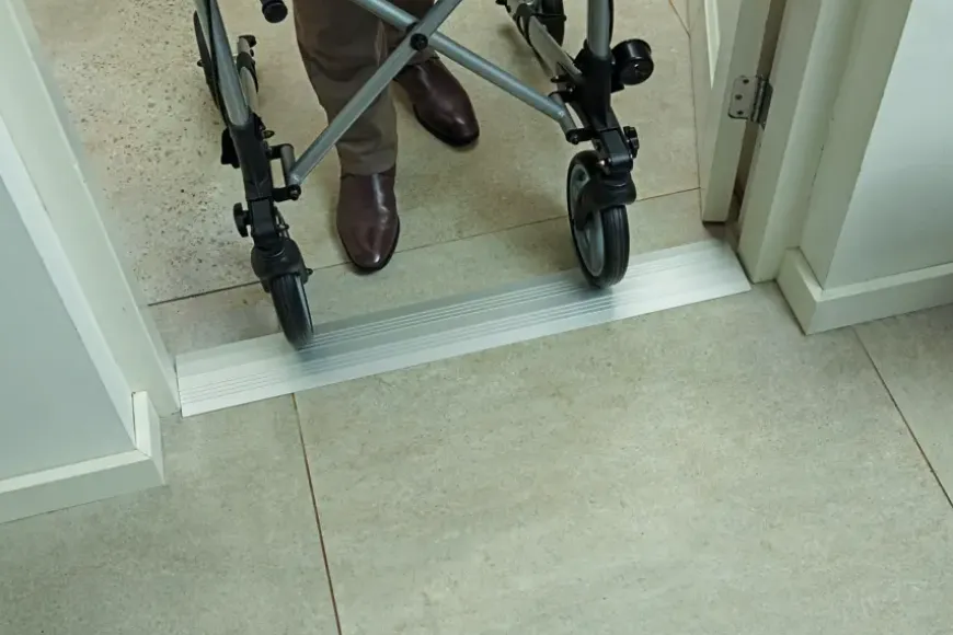 Secucare drempelvervanger 11-95 cm blank aluminium