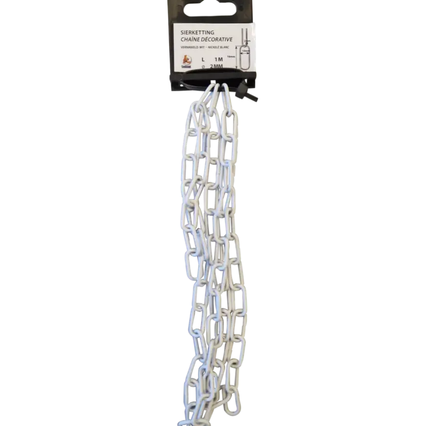 Sierketting vermessingd 2,2x16 mm 1 m