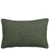 Sierkussen bouclé blauw - l45xb45xh10cm