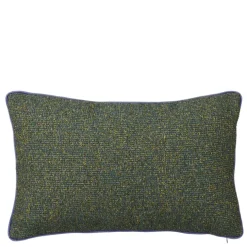 Sierkussen bouclé blauw - l45xb45xh10cm