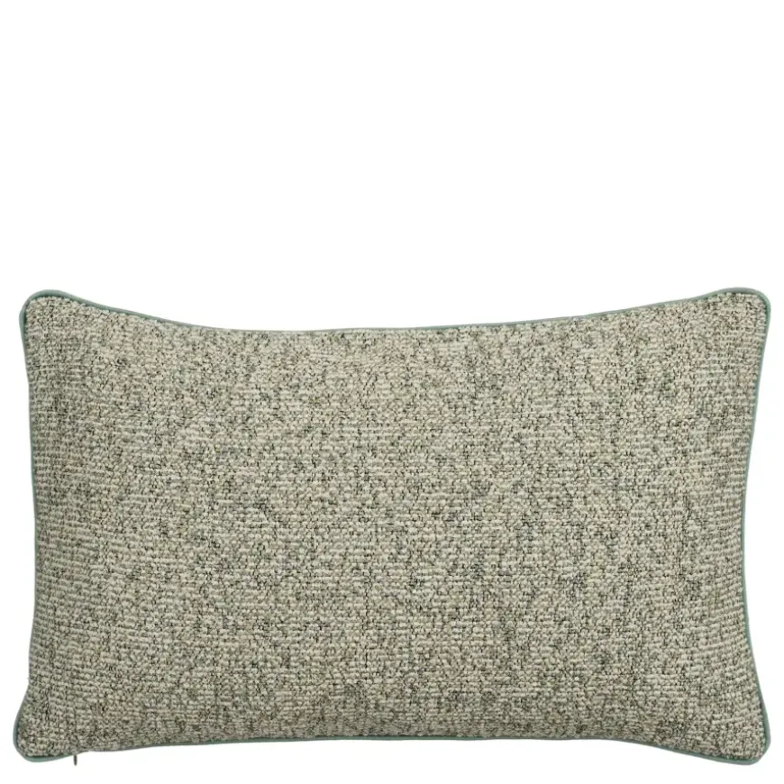 Sierkussen bouclé groen - l45xb45xh10cm