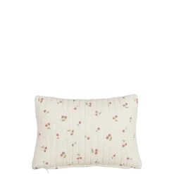 Sierkussen kersen d.roze - l35xb25xh10cm