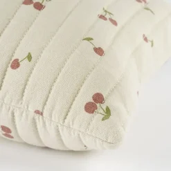 Sierkussen kersen d.roze - l35xb25xh10cm