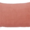 Sierkussen ruffled d.roze - l55xb35xh10cm