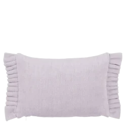 Sierkussen ruffled lila - l55xb35xh10cm