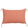 Sierkussen ruit roze - l55xb35xh10cm