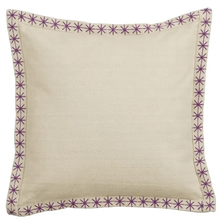 Sierkussen taupe - l51xb51xh10cm