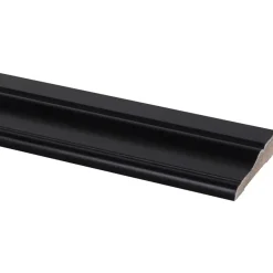 Houtenprofielen > Geen Sierlijst grenen zwart gelakt 20x80mm 270cm