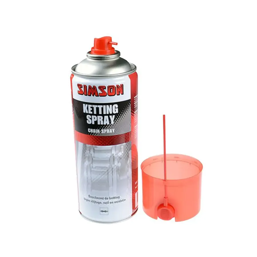 Auto Onderhouds- & Smeermiddelen|Fiets Onderhouds- & Smeermiddelen > Simson kettingspray 400ml