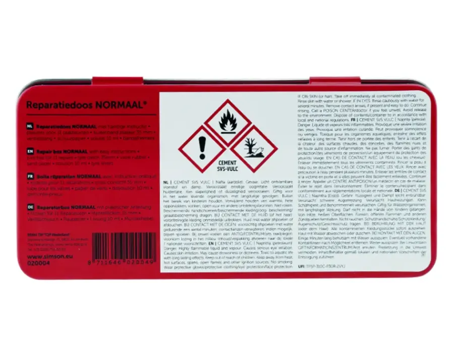 Fietsreparatie > Simson normaal bandenreparatieset