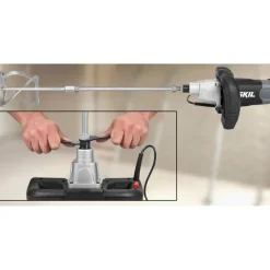 Toebehoren & Benodigdheden > SKIL beton- & verfmenger (mixer) 1016AA 1200W inclusief universele mengstaaf