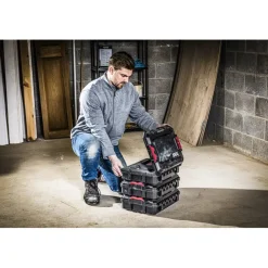 Gereedschapskisten & Opbergsystemen > SKIL Compacte stapelbare gereedschapskoffer met universele insert