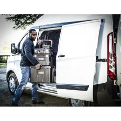 Gereedschapskisten & Opbergsystemen > SKIL Compacte stapelbare gereedschapskoffer met universele insert