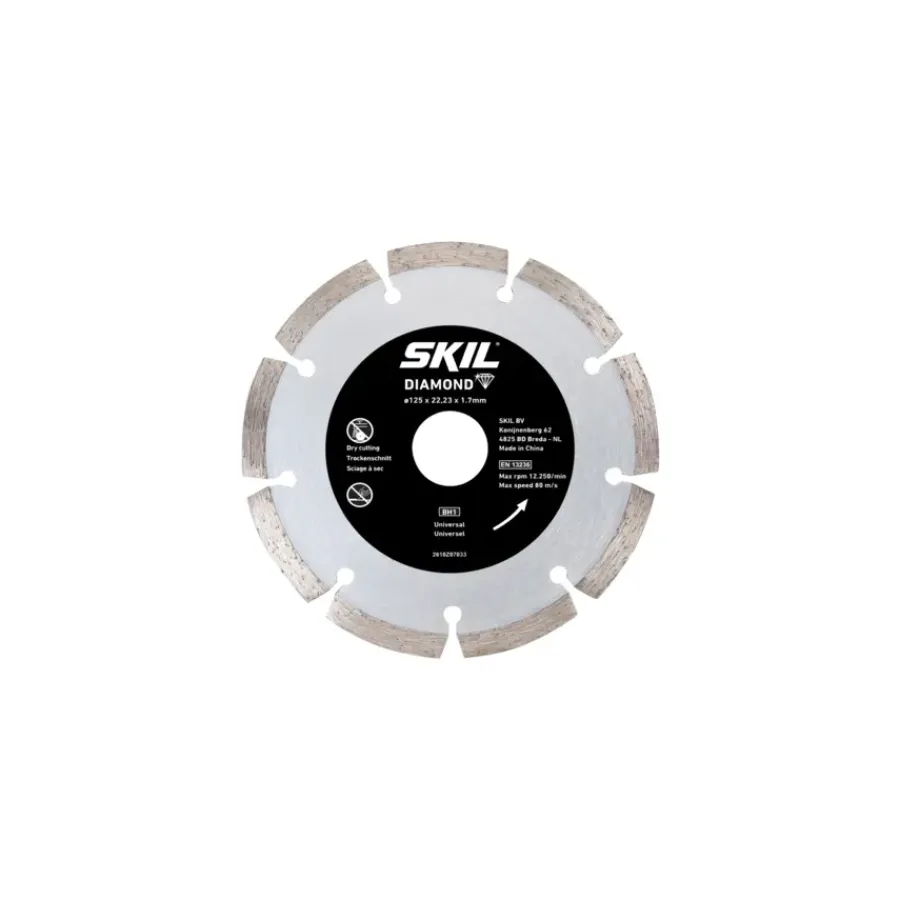 Slijpaccessoires > SKIL Diamantschijf 125mm in 2-delige set 2610S01159