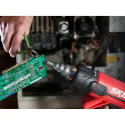 Heteluchtpistolen > SKIL heteluchtpistool 8040GA 2000W LCD display + 4 opzetstukken