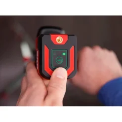 Kruislijnlasers|Waterpassen > SKIL kruislijnlaser groen 20m 1912AA Li-ion accu - incl. USB lader en klem